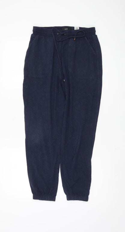 Womens UK Size 8 NEXT Relaxed Fit Jogger Blue Trousers