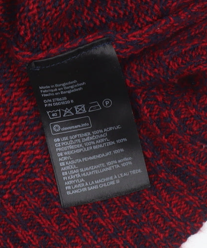 Womens UK Size XS Divided by H&M Red Pullover Jumper