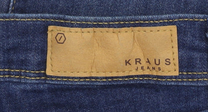 Kraus Women's Blue Skinny High-Rise Jeans Size 10