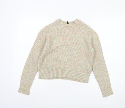 Womens UK Size XS H&M Multicoloured Pullover Jumper