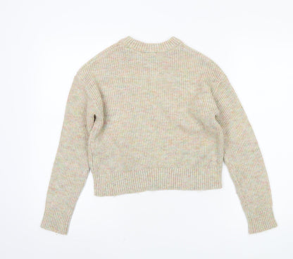 Womens UK Size XS H&M Multicoloured Pullover Jumper