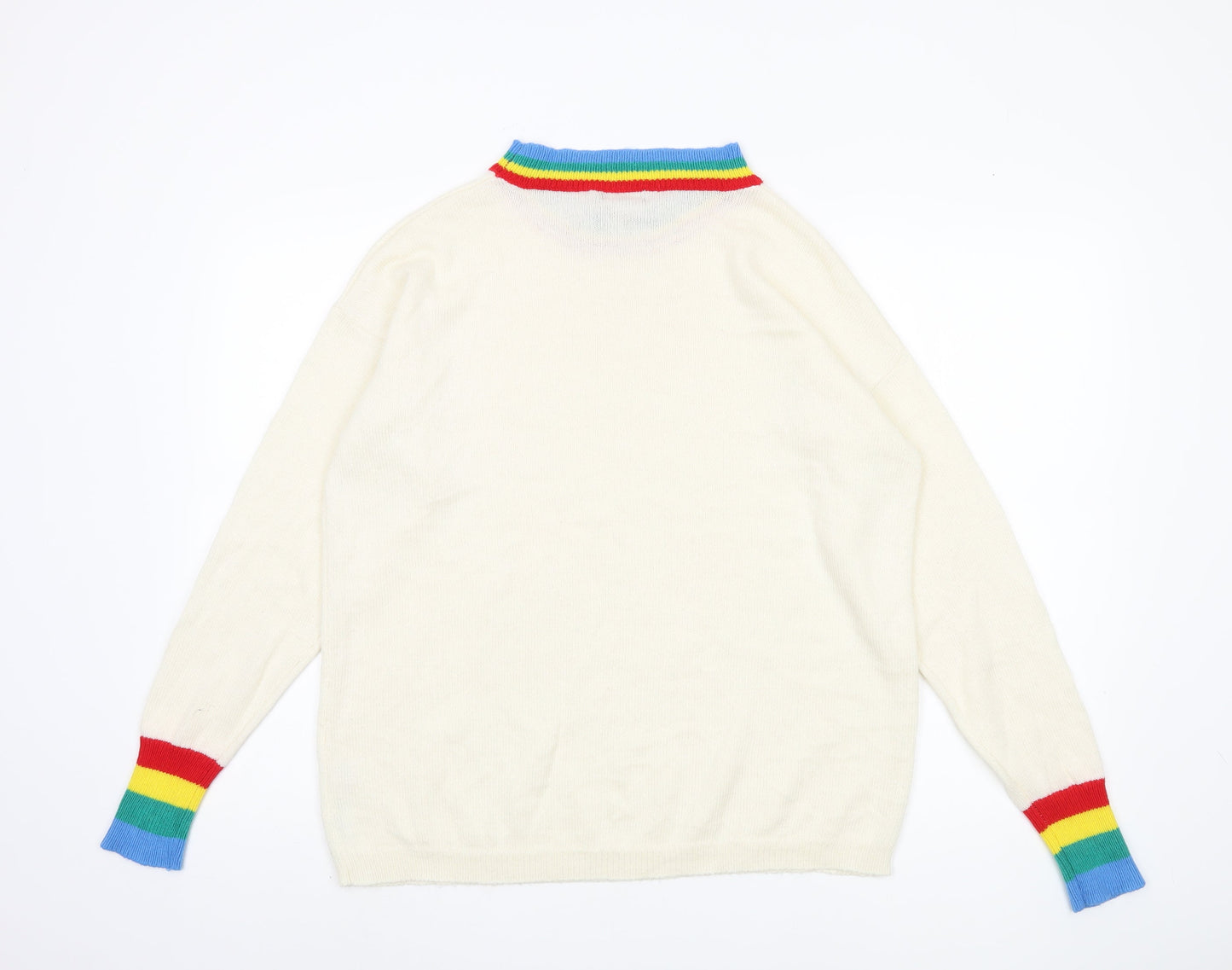 Boohoo Womens Multicoloured L Pullover Jumper