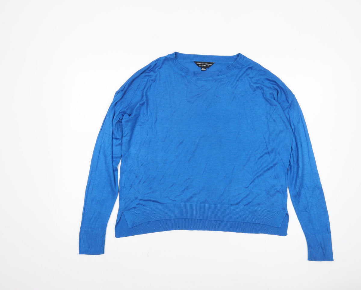 Womens UK Size 12 Dorothy Perkins Blue Pullover Jumper