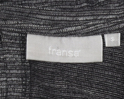 Fransa Women's Grey Dress, Size S, Long Sleeve, Excellent Condition