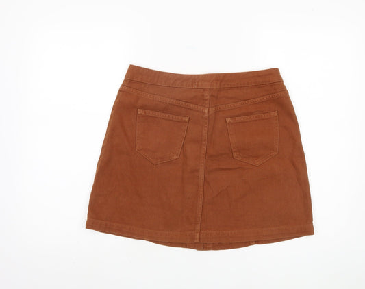 New Look Women's Brown Mini Skirt UK 12