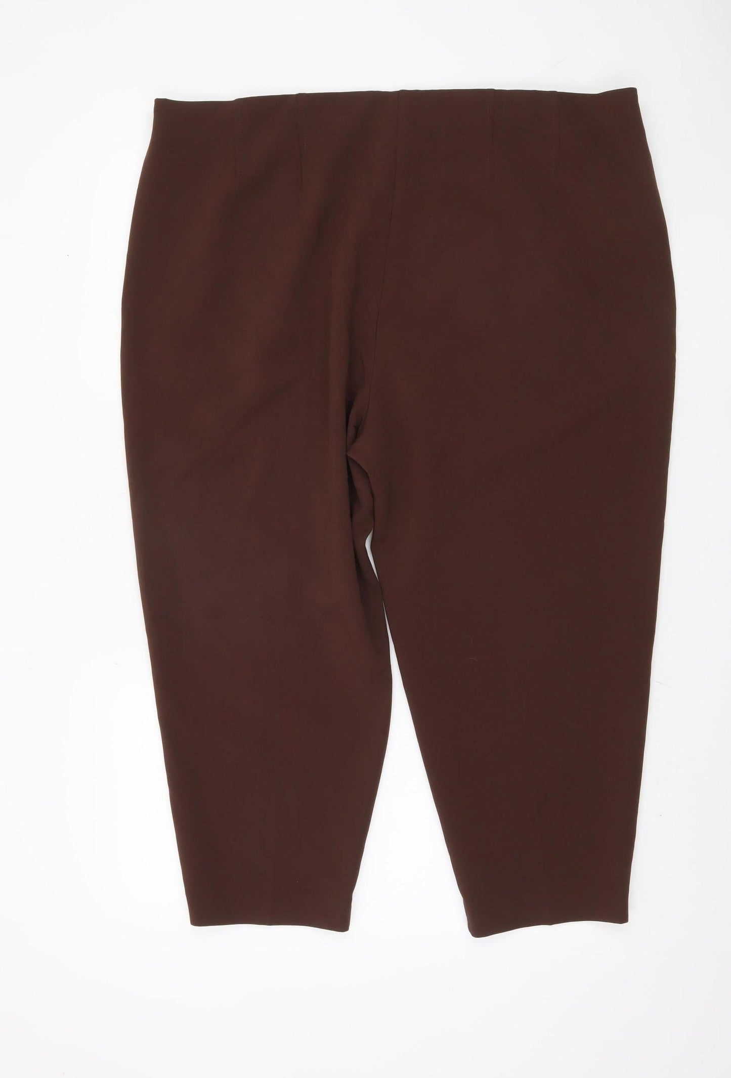 Womens UK Size 22 Marks and Spencer   Brown Trousers