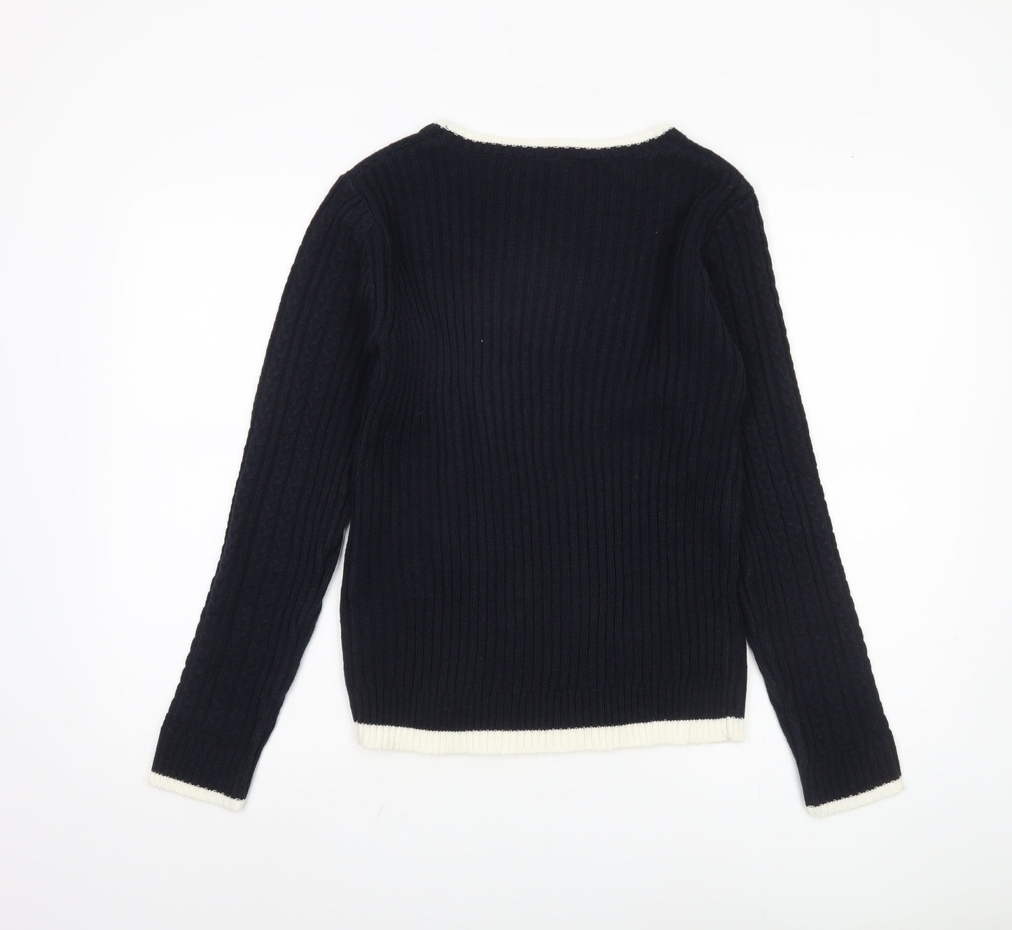 Womens UK Size 10 Dorothy Perkins Black Pullover Jumper