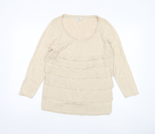 CC Women's Beige Pullover Jumper M