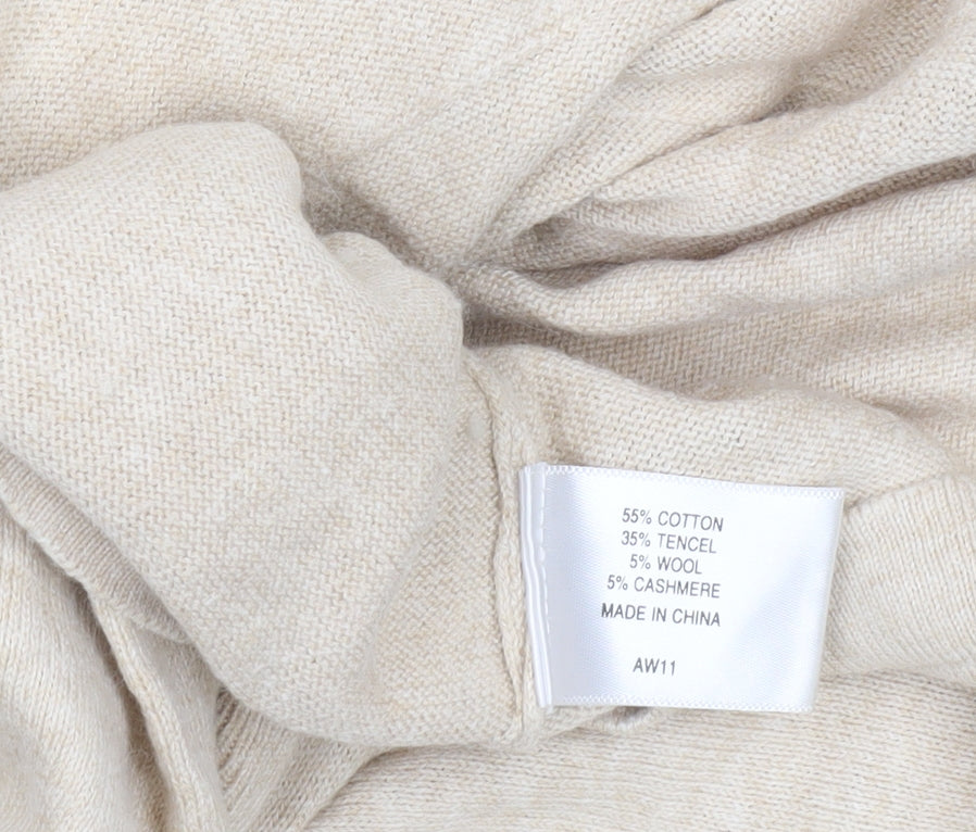 Womens UK Size M CC Beige Pullover Jumper