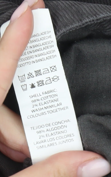 Denim Co. Men's Black Straight Trousers Size M