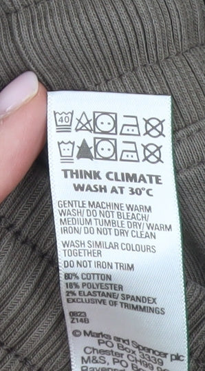 Marks and Spencer Men's Brown Jogger Trousers M