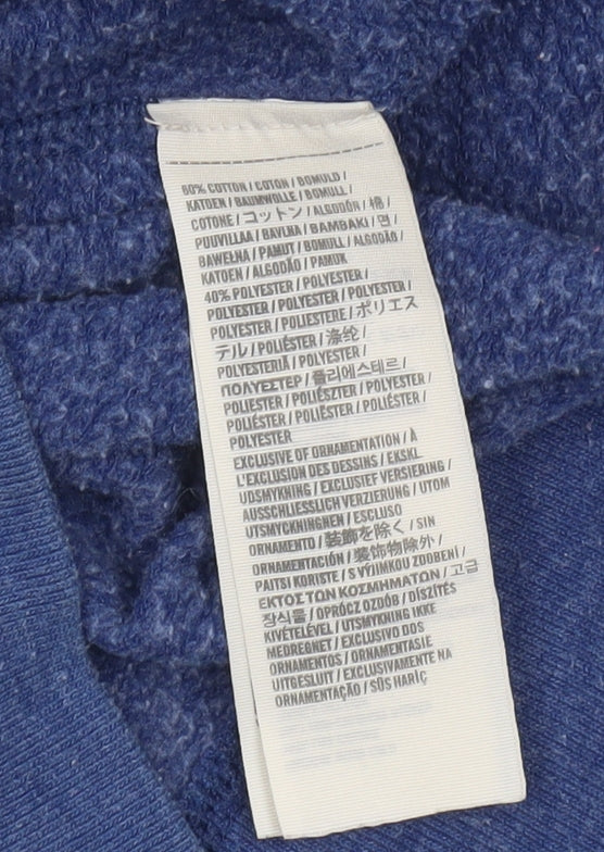 Hollister Women’s Blue Hoodie M Full Zip Casual