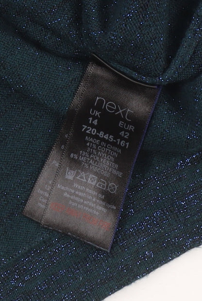 Next Women's Blue Pullover Jumper Size 14
