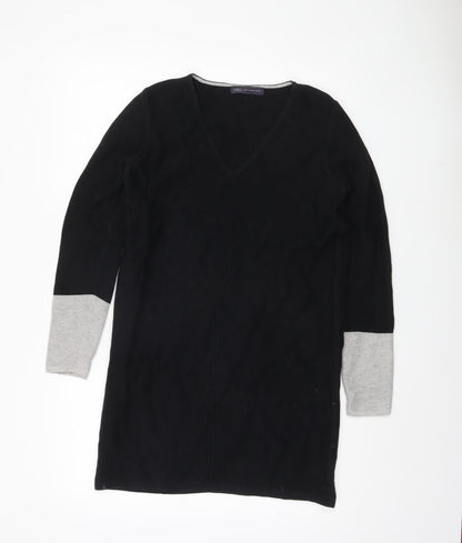 Womens UK Size 10 Marks and Spencer Black Jumper Jumper