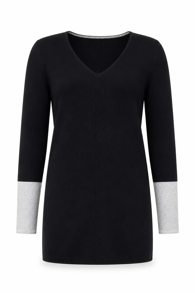 Womens UK Size 10 Marks and Spencer Black Jumper Jumper