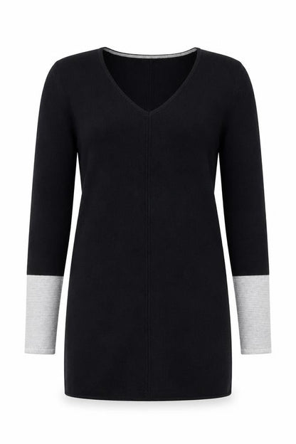 Womens UK Size 10 Marks and Spencer Black Jumper Jumper