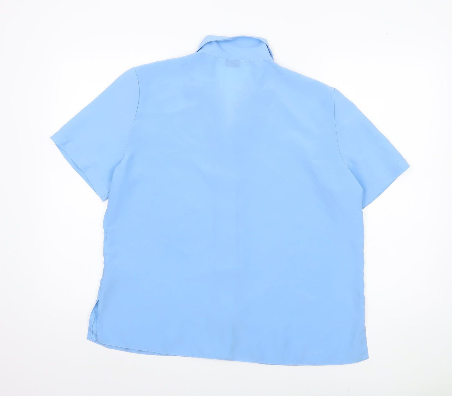 Womens UK Size 18 Bonmarché Blue Basic Blouse