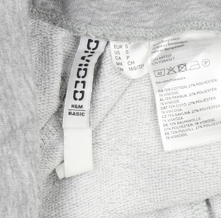 Womens UK Size 40 H&M Relaxed Fit Sweatpants Grey Trousers