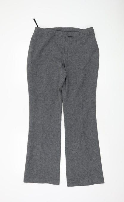 Womens UK Size 12 Dorothy Perkins   Grey Trousers