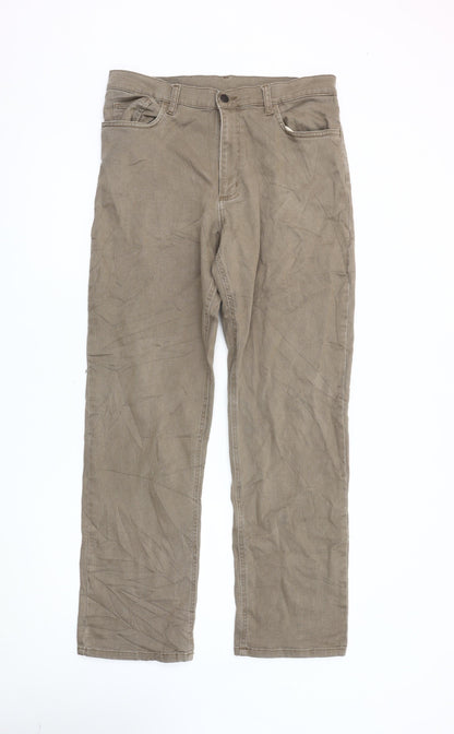 Zantos Beige Men's Chino Trousers Size 32L
