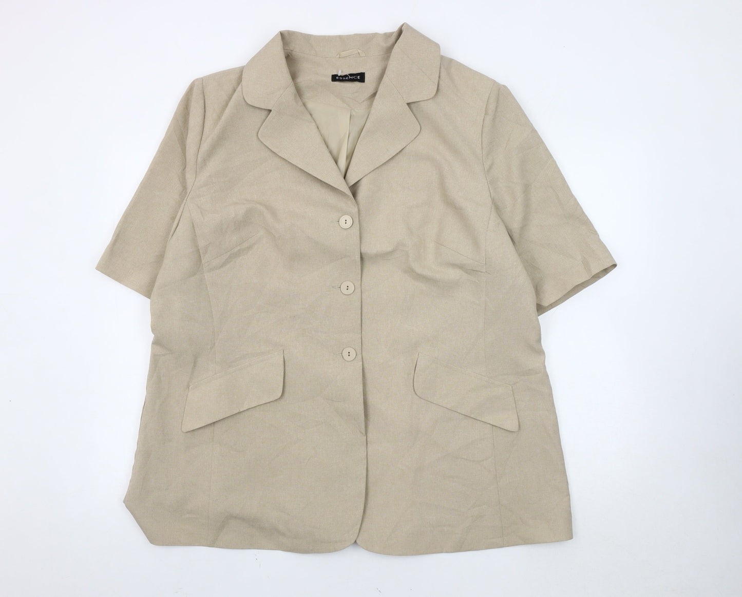 Womens UK Size 18 essence  Beige Blazer