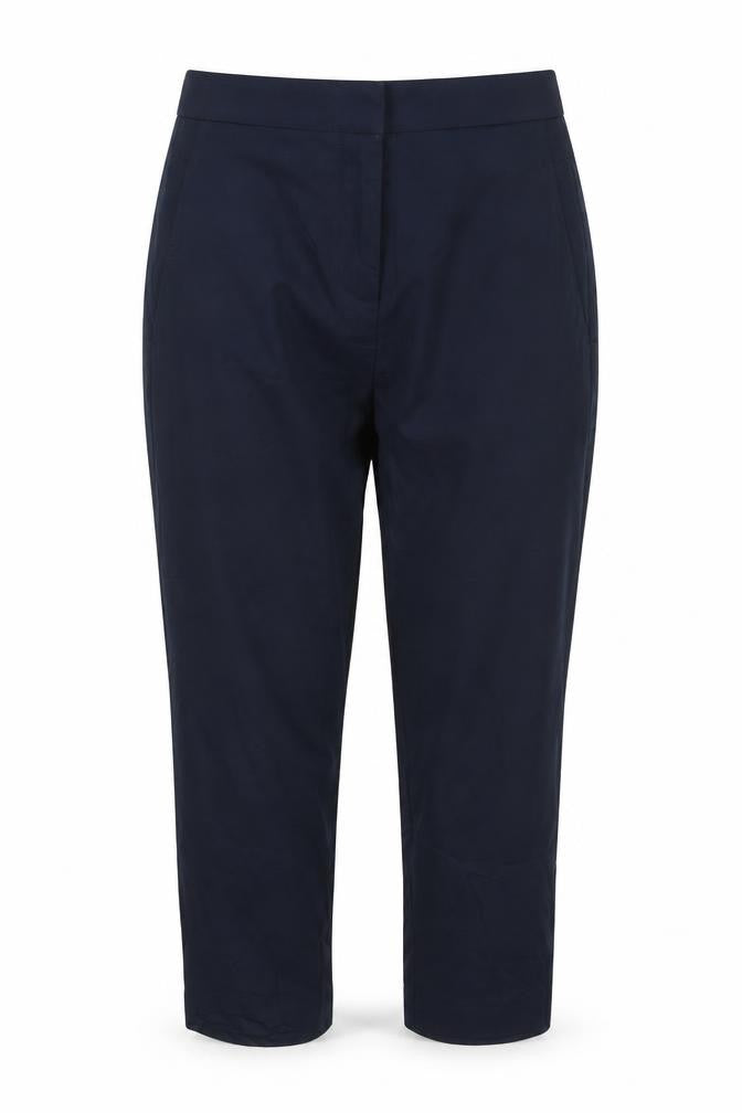 Womens UK Size 12 Marks and Spencer Regular Fit Casual Workwear Blue Trousers