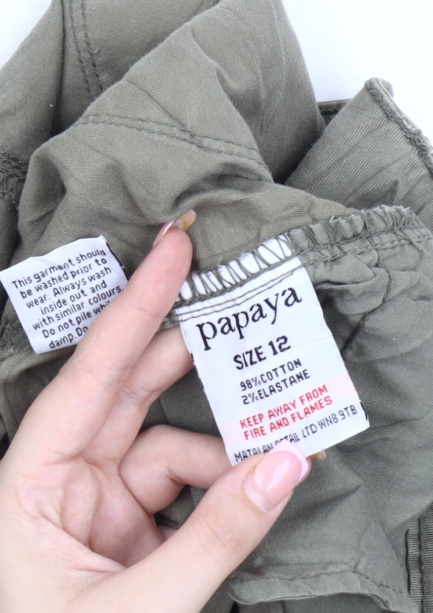 Papaya Denim Women's Green Jeans Size 12