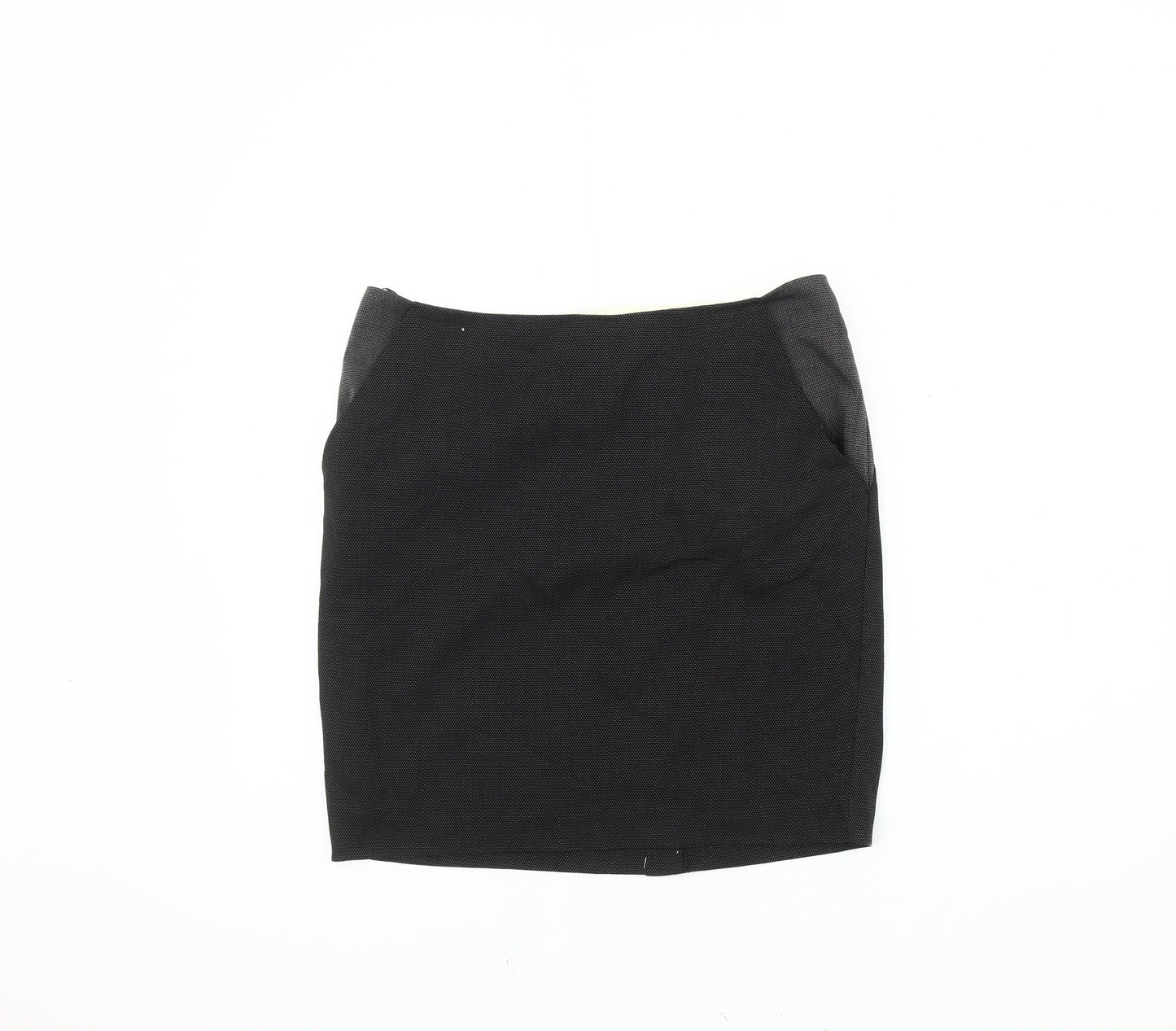 Next Women's Black Knee Length Pencil Skirt, Size 12
