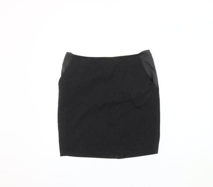 Next Women's Black Knee Length Pencil Skirt, Size 12