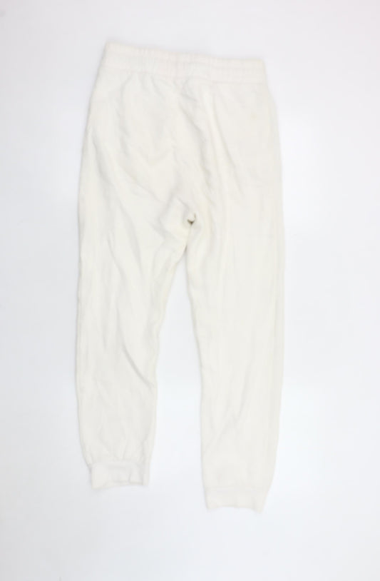 Topman Men's White Jogger Trousers S