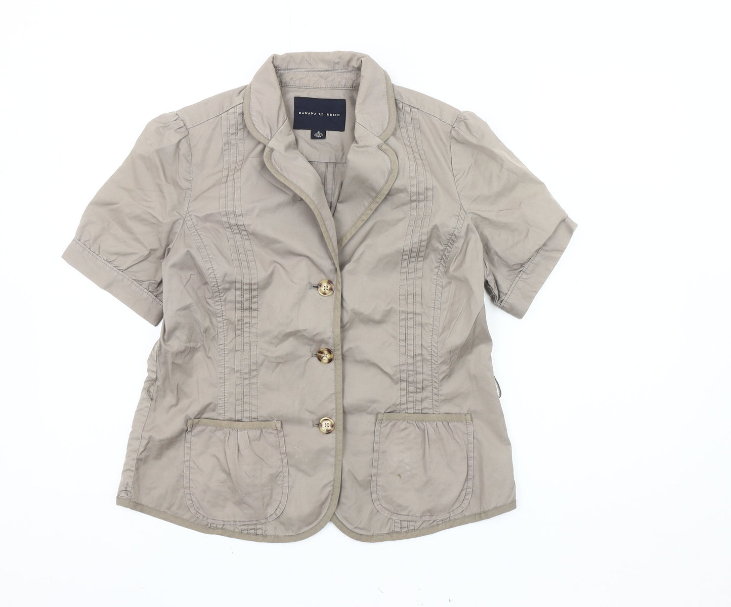 Banana Republic Women's Beige Blazer Size 8