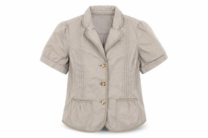 Womens UK Size 8 Banana Republic Regular Beige Blazer
