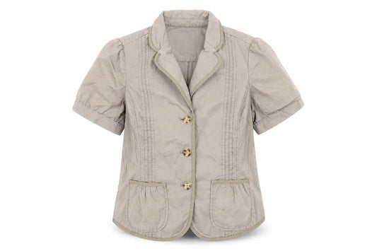 Womens UK Size 8 Banana Republic Regular Beige Blazer