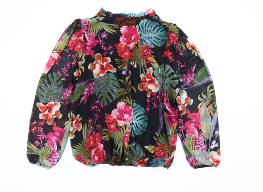 M&Co Women’s Floral Multicoloured Blouse Size 20