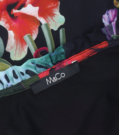 M&Co Women’s Floral Multicoloured Blouse Size 20