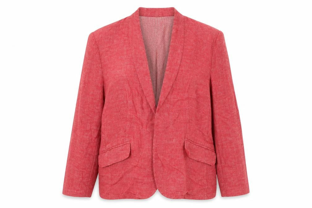 Marks and Spencer Women's Red Blazer Size 18