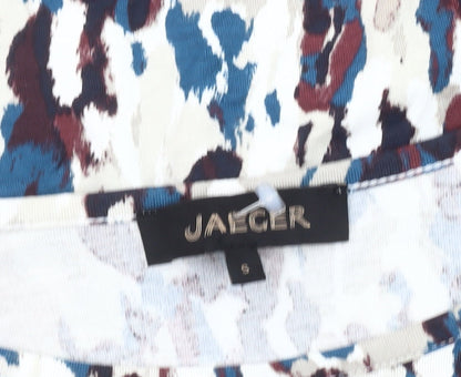 Jaeger Women's Multicoloured Blouse, Size S, Long Sleeve
