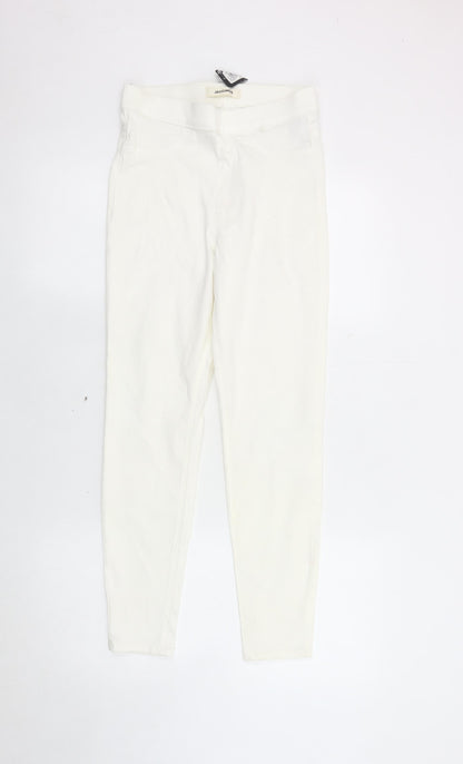 Womens UK Size 8 Marks and Spencer Slim Fit Jegging White Jeans