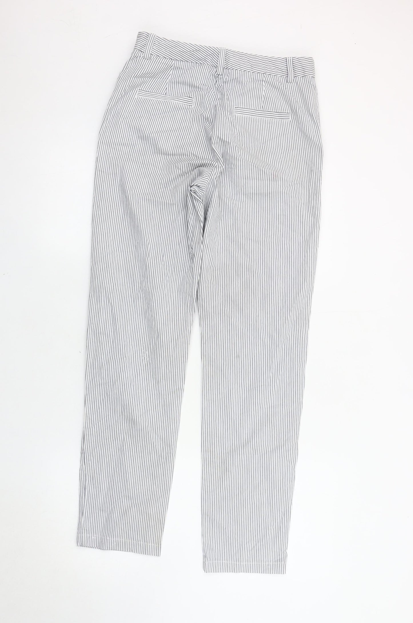 Womens UK Size 8 Marks and Spencer Regular Fit  Blue Trousers