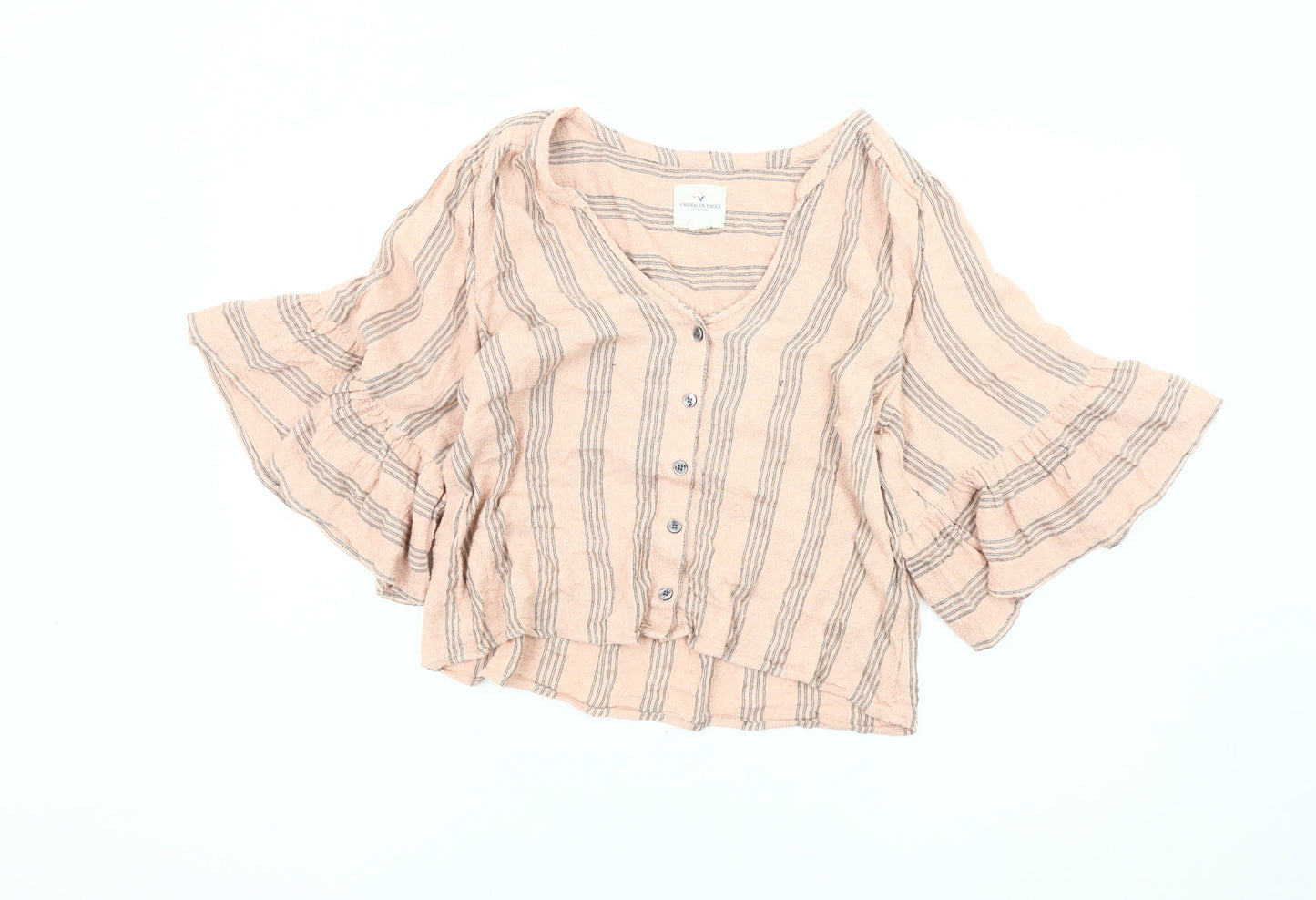 Womens UK Size M American Eagle Pink  Blouse