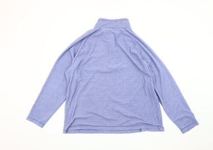Regatta Women's Blue Relaxed High Neck Sweatshirt Size 20