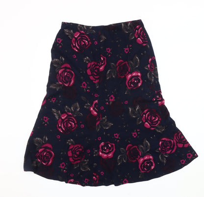 Isle Women's Multicoloured Floral Skirt Size 12