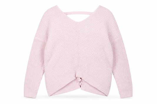 Womens UK Size L New Look Pink Pullover Jumper
