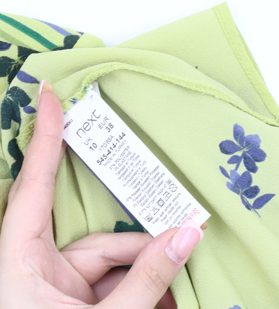 Womens UK Size 10 NEXT Multicoloured  Button-Up
