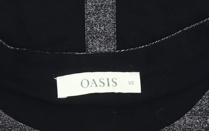 Womens UK Size XS Oasis Black