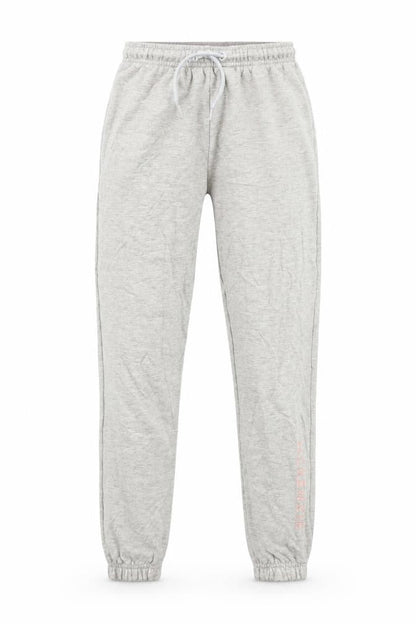 Front view of McKenzie Grey girls’ joggers 12-13 years with pockets