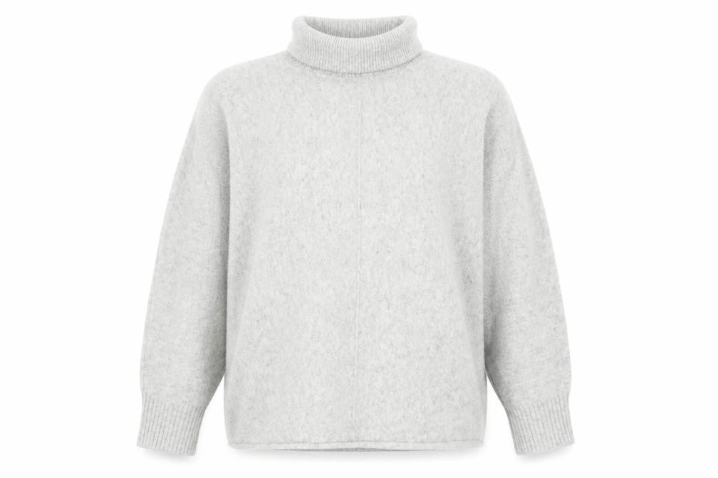 Womens UK Size XL F&F Grey Pullover Jumper