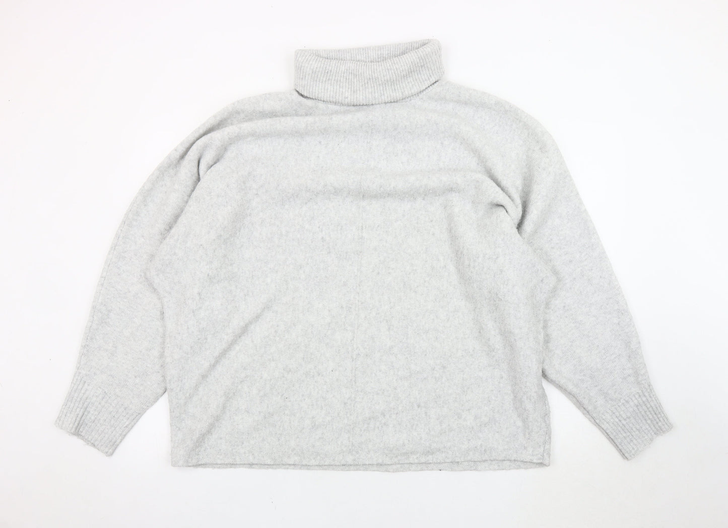 Womens UK Size XL F&F Grey Pullover Jumper
