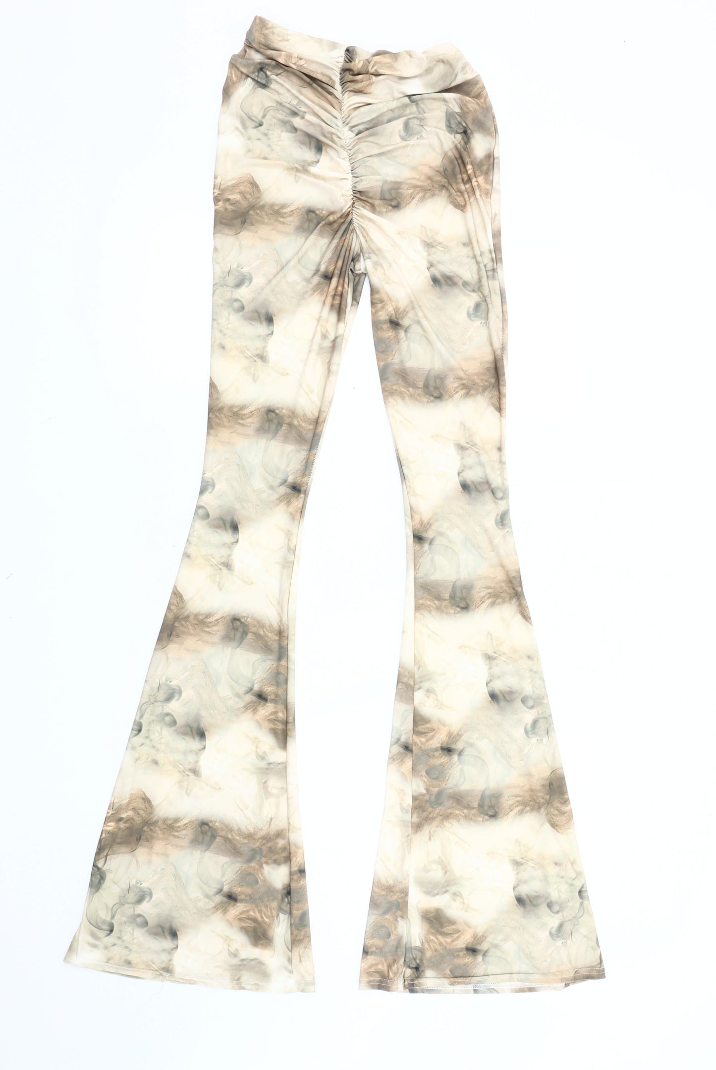 Womens UK Size 6 PRETTYLITTLETHING  Flare Multicoloured Leggings