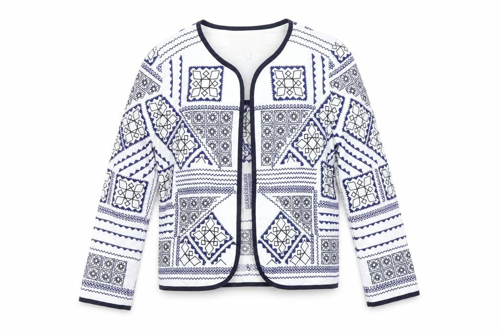 Womens UK Size 6 River Island Regular White Blazer